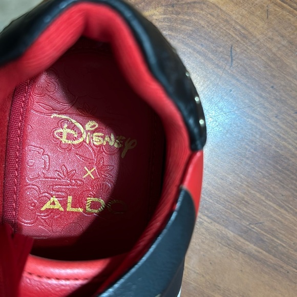 Aldo Disney Mickey tennis shoes. New without tags. Red! - Picture 5 of 8